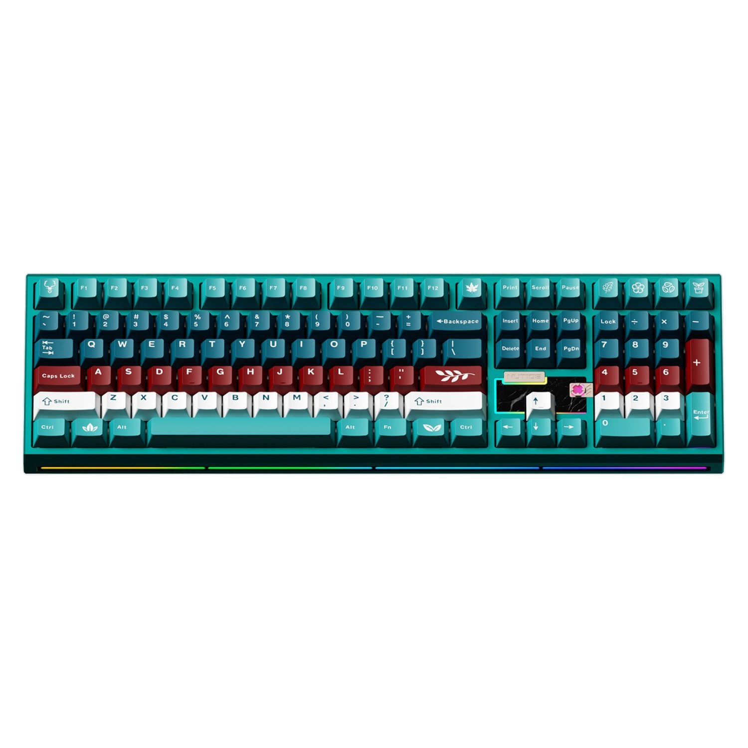 Weikav - NUT108 Full-Size Aluminium Wireless Mechanical Keyboard