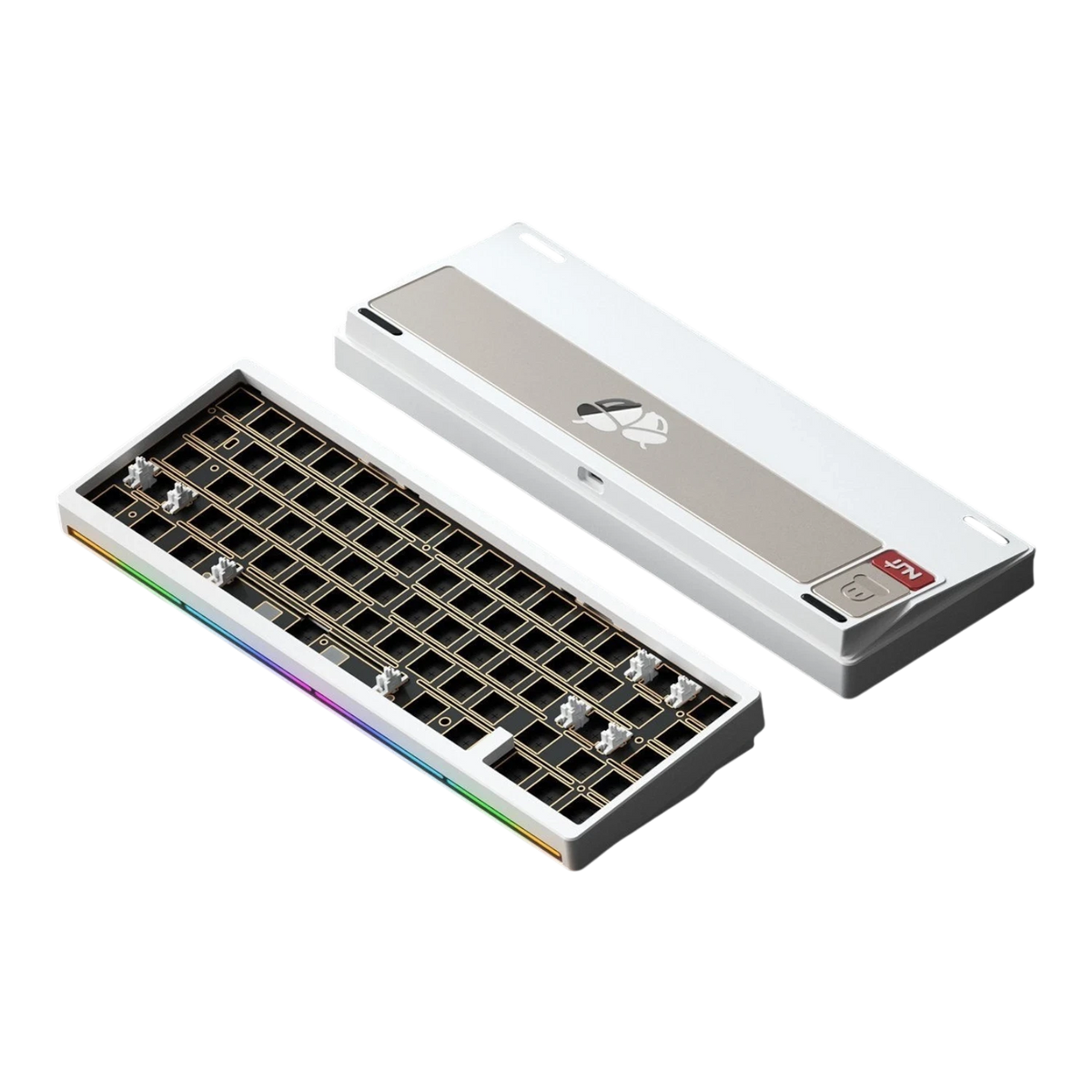Weikav NUT65 ホワイト メカニカルキーボード Weikav - NUT65 Mechanical Keyboard Barebone Kit – OZO Keyboards