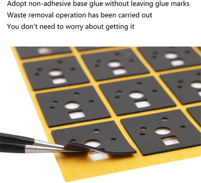 120-teilige Unterlagen für mechanische Tastaturschalter