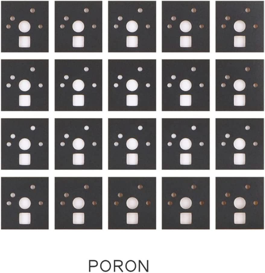 Almohadillas inferiores para interruptores de teclado mecánico (120 piezas)