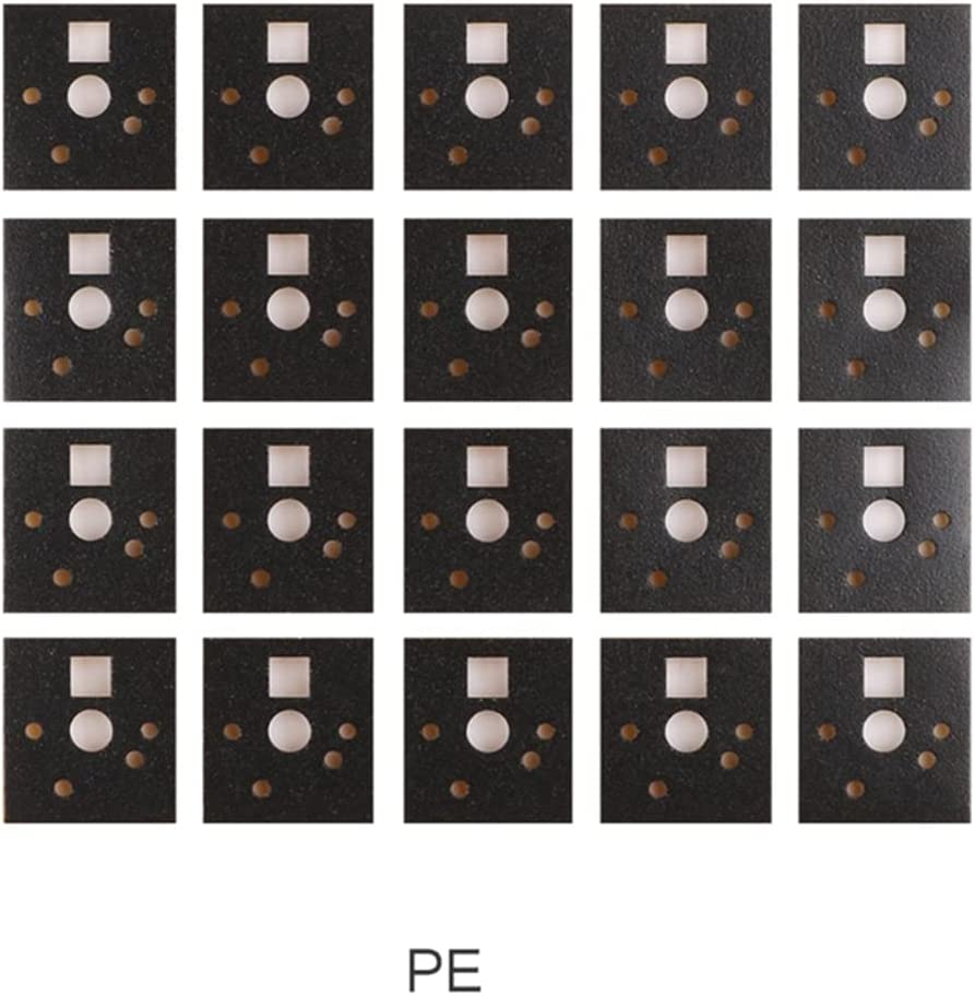 Almohadillas inferiores para interruptores de teclado mecánico (120 piezas)