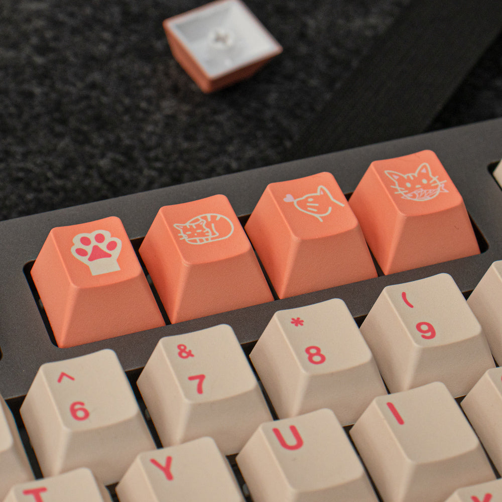 ORANGE BOI - 136-Key Cherry Profile ANSI Keycap Set