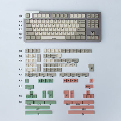 9009 - 173-Key Doubleshot ANSI/ISO Keycap Set