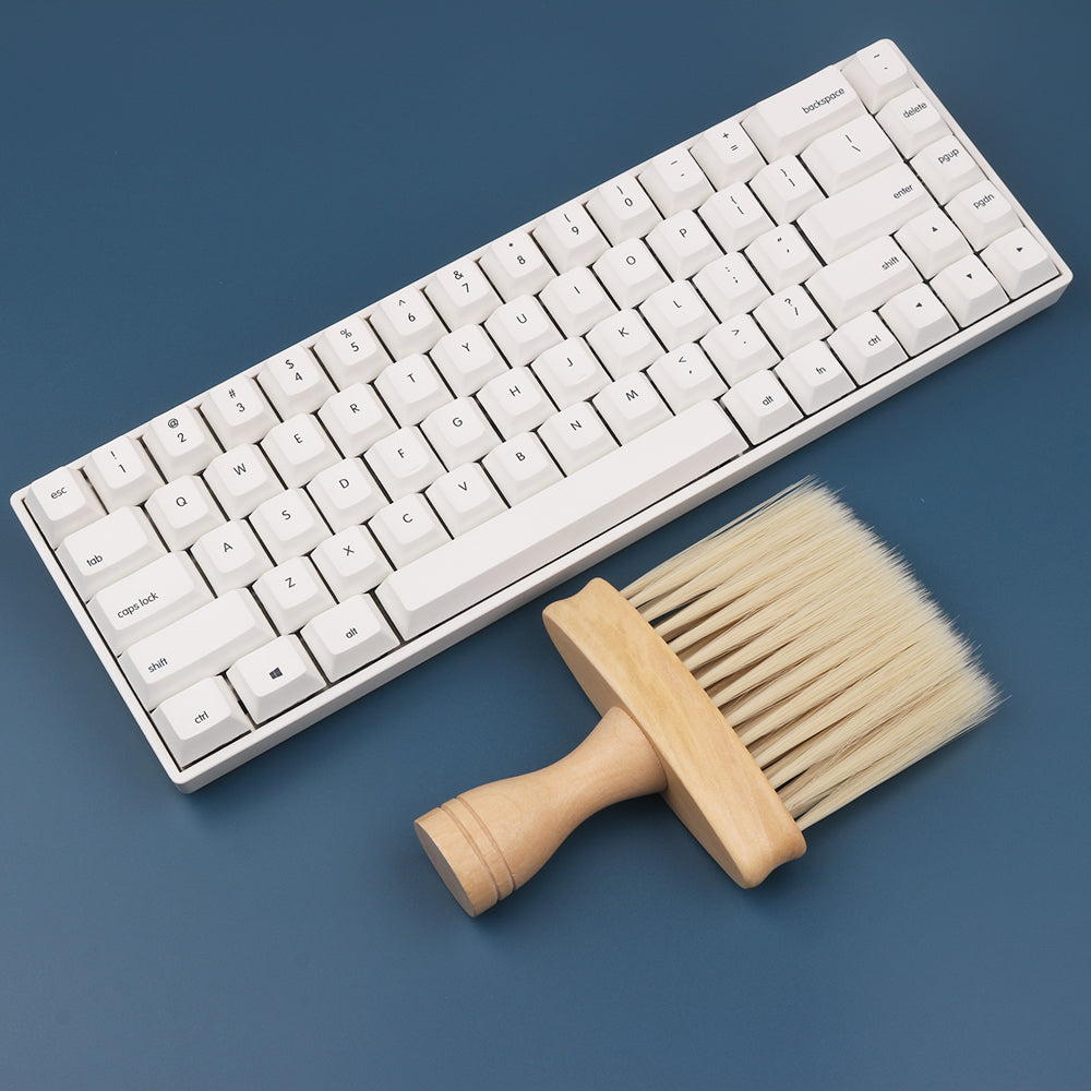 Cepillo para teclado mecánico de cerdas suaves hecho a mano