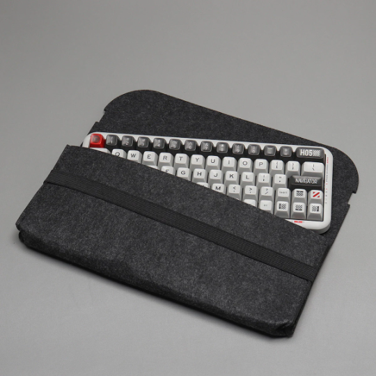 Made in UK - Mechanical Gaming Keyboard Case - Wool Felt